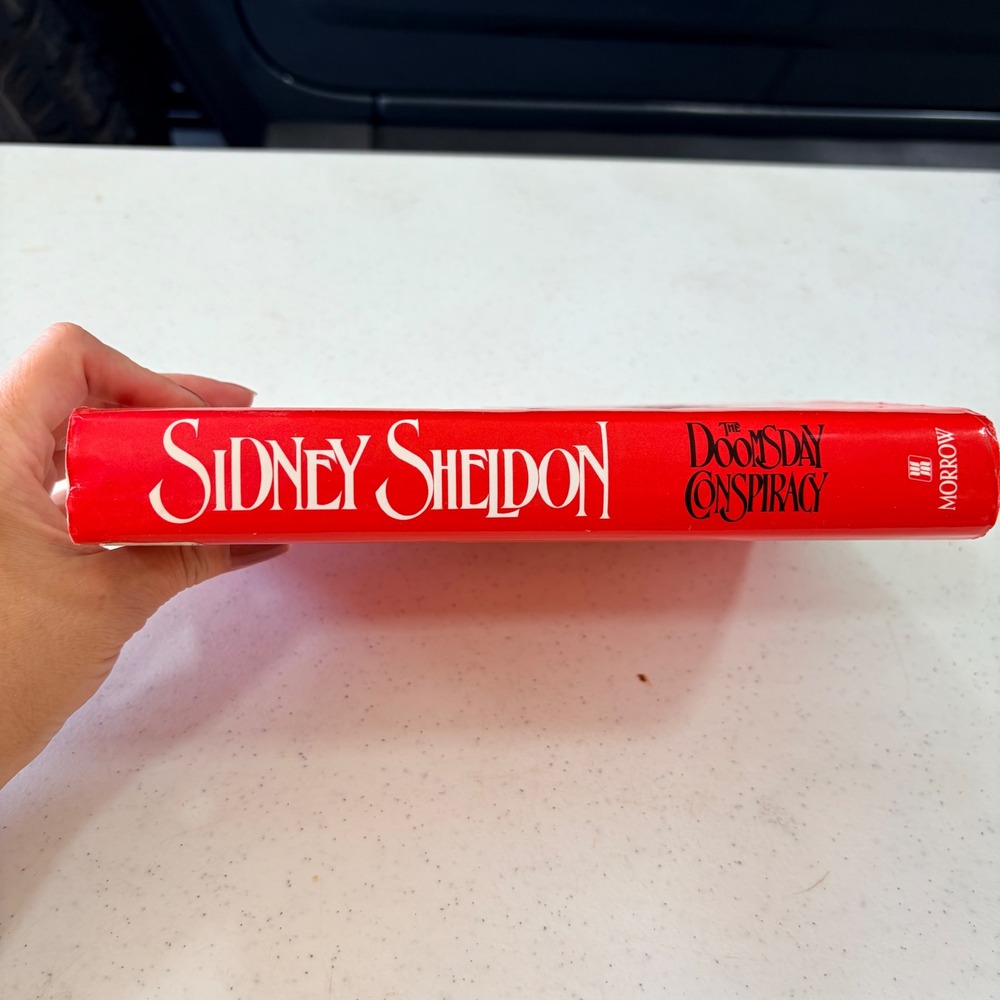 Sidney Sheldon The Doomsday Conspiracy Hardcover First Edition 1991 Thriller - Picture 8 of 8
